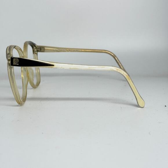 Pierre Cardin VINTAGE Eyeglasses Frames Gold Clear Black Michelle BWH H5148 - Picture 2 of 7
